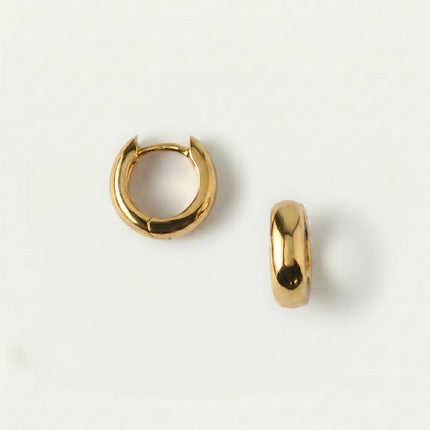 Golden Hoop Earrings