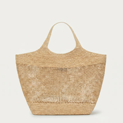 Isla Raffia Tote