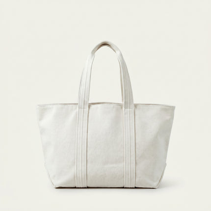 Ivory Canvas Tote