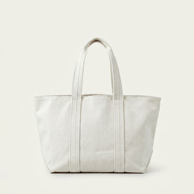 Ivory Canvas Tote