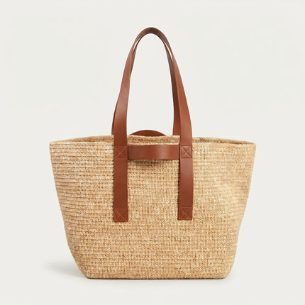 Raffia City Tote