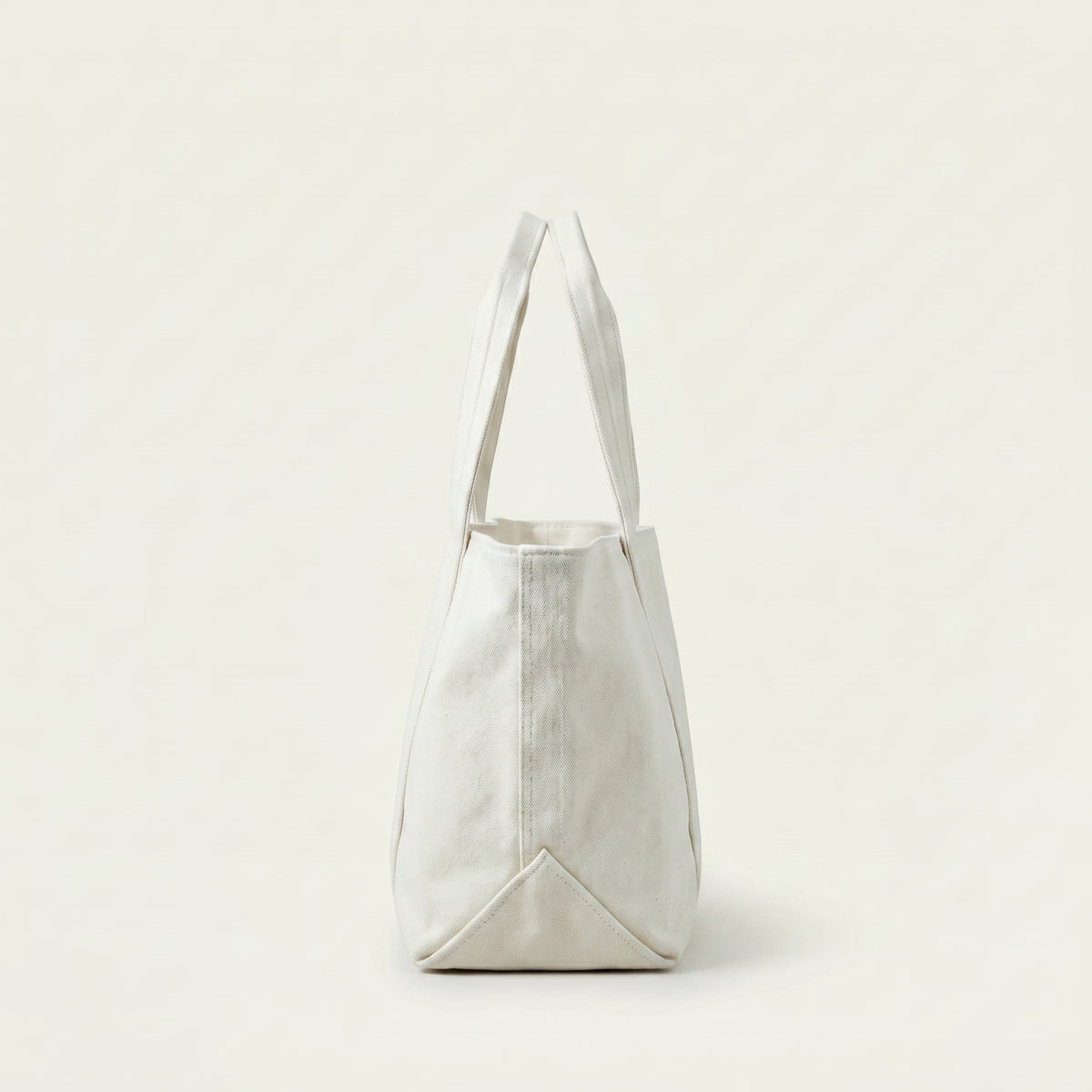 Ivory Canvas Tote