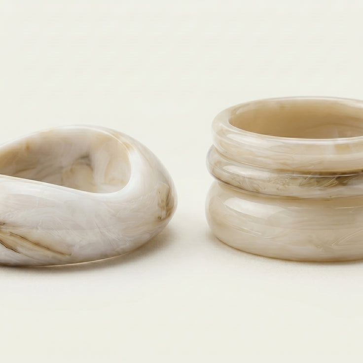 Ivory Bracelet Set