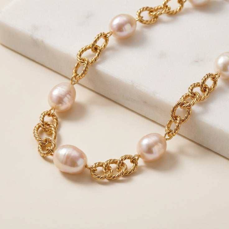 Pearl Chain Necklace