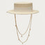 Celeste Pearl Chain Hat