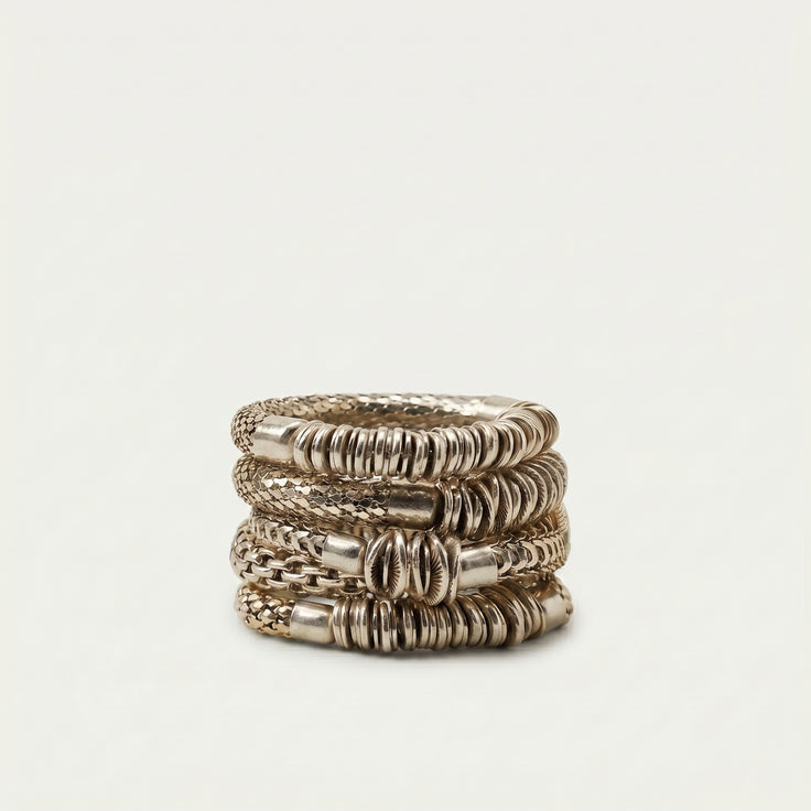 Serena Gold Ring Set