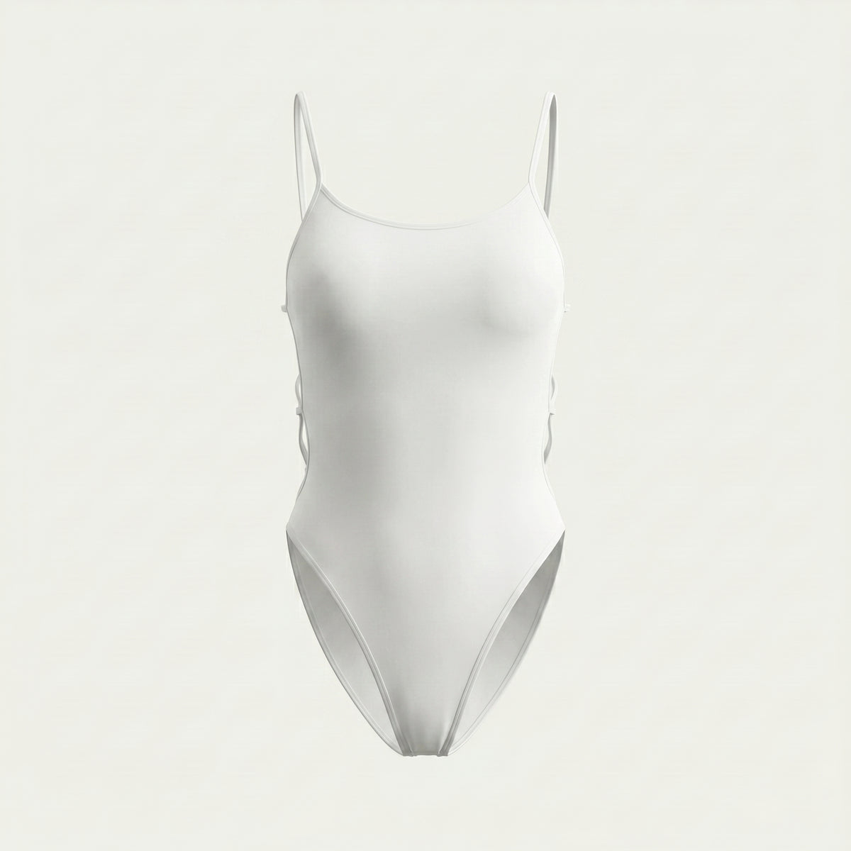 Minimal One-Piece Swimsuit