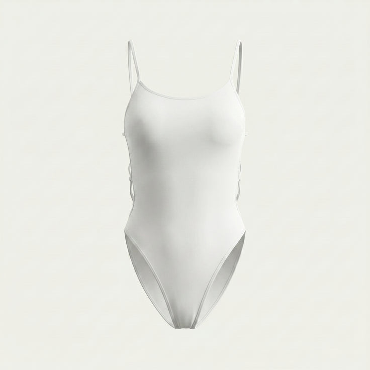 Minimal One-Piece Swimsuit