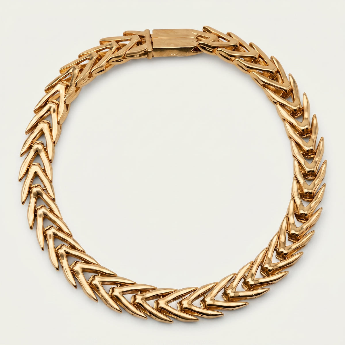 Aurelia Chevron Necklace