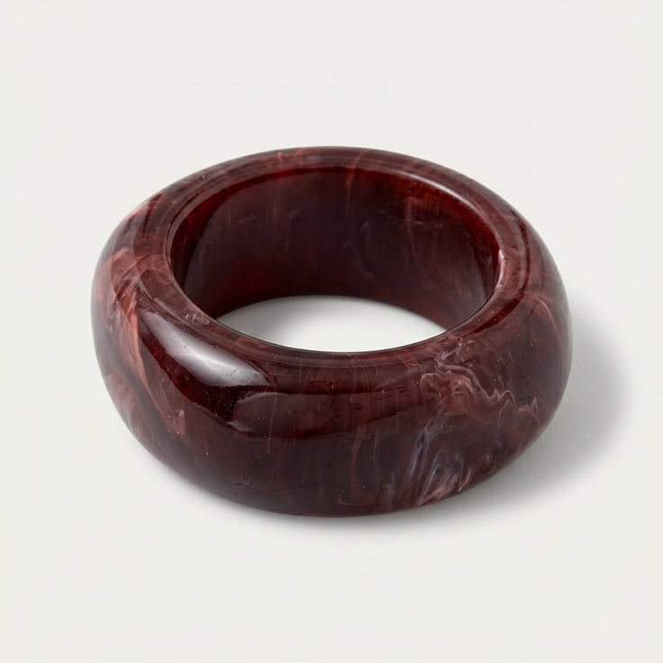 Marble Resin Bangle