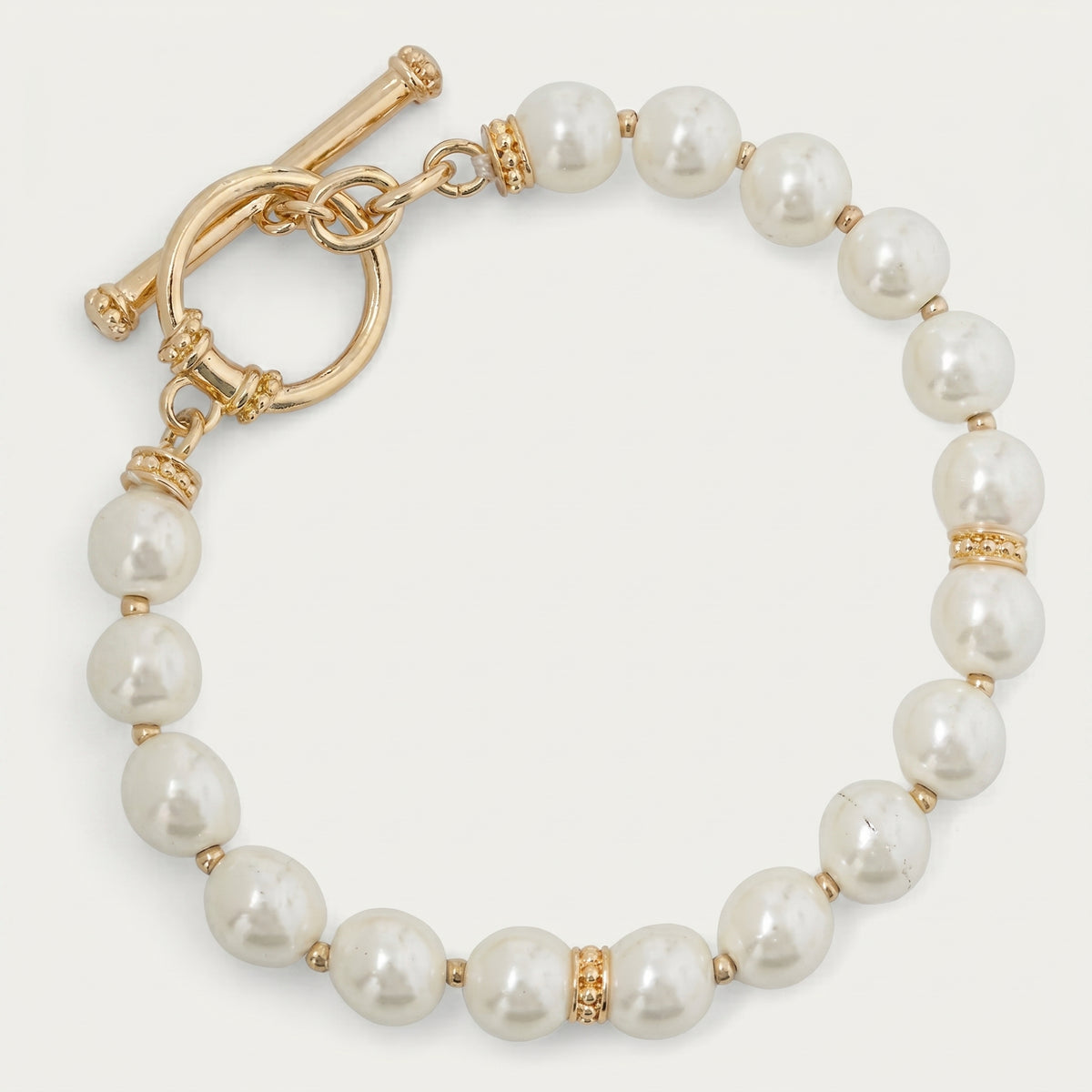 Pearl Toggle Bracelet