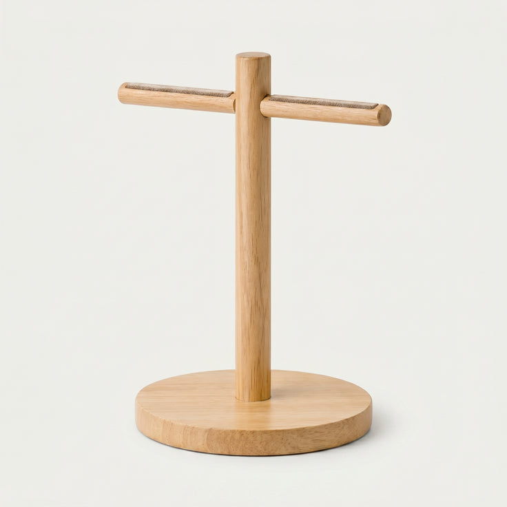 Wooden Eyeglass Stand