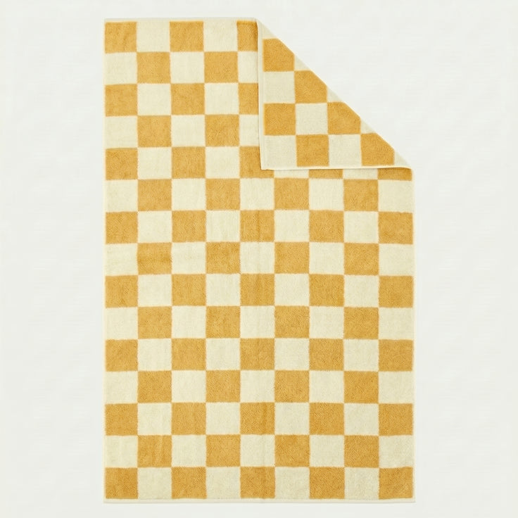 Check Beach Towel
