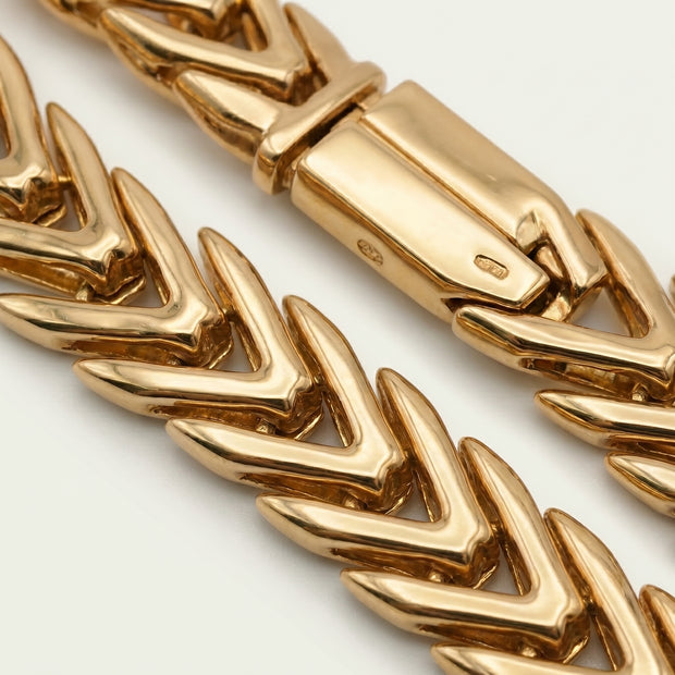 Aurelia Chevron Necklace