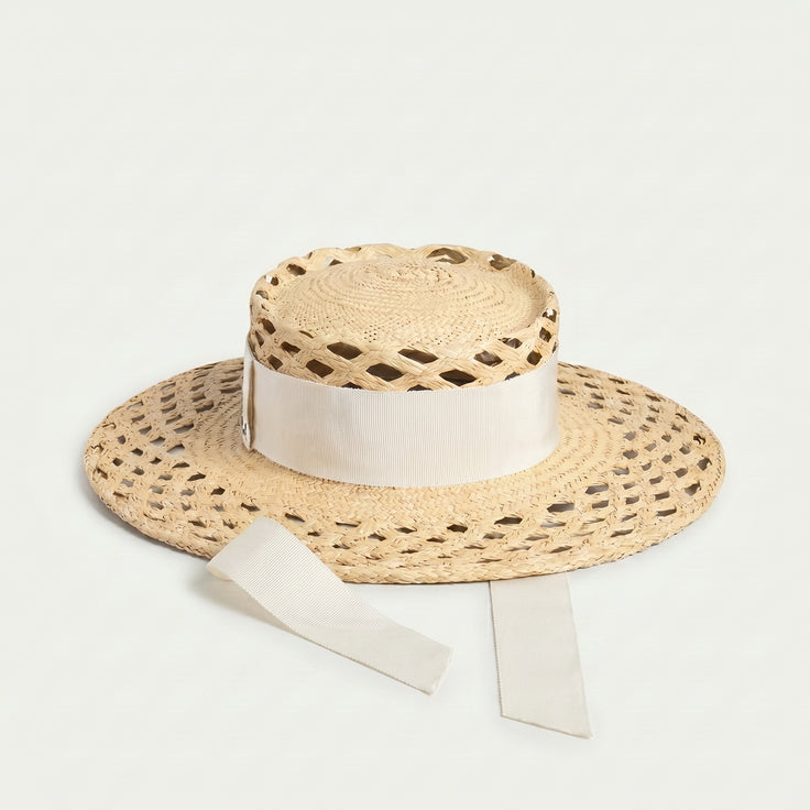 Amelie Canotier Hat