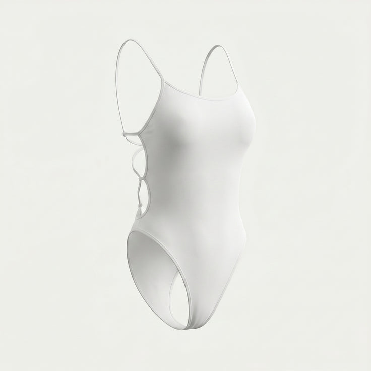 Minimal One-Piece Swimsuit