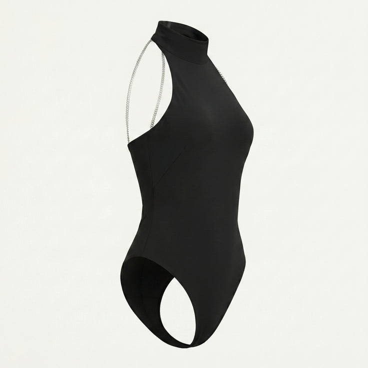 Halter One-Piece Swimsuit