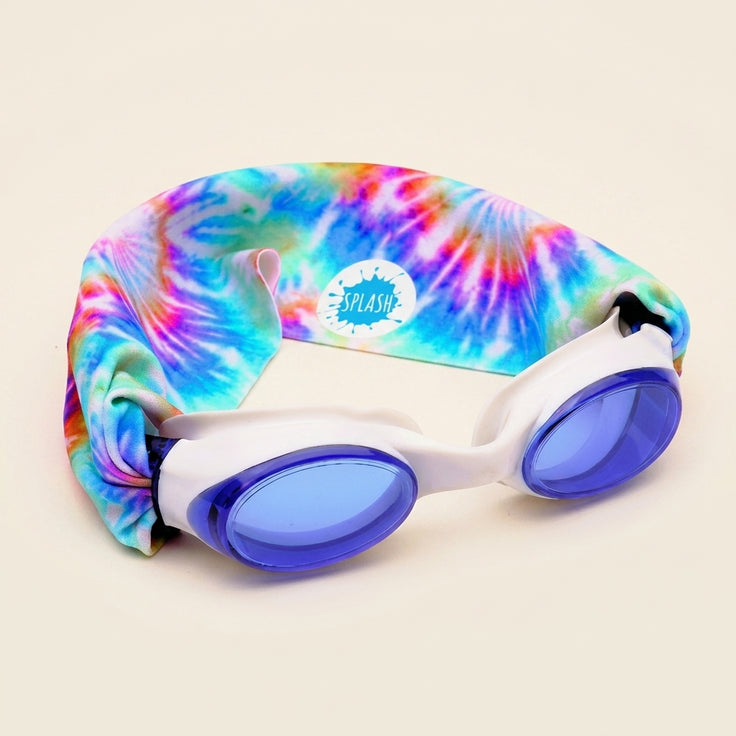 Tie Dye Swim Goggles