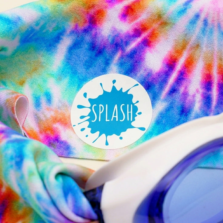 Tie Dye Swim Goggles
