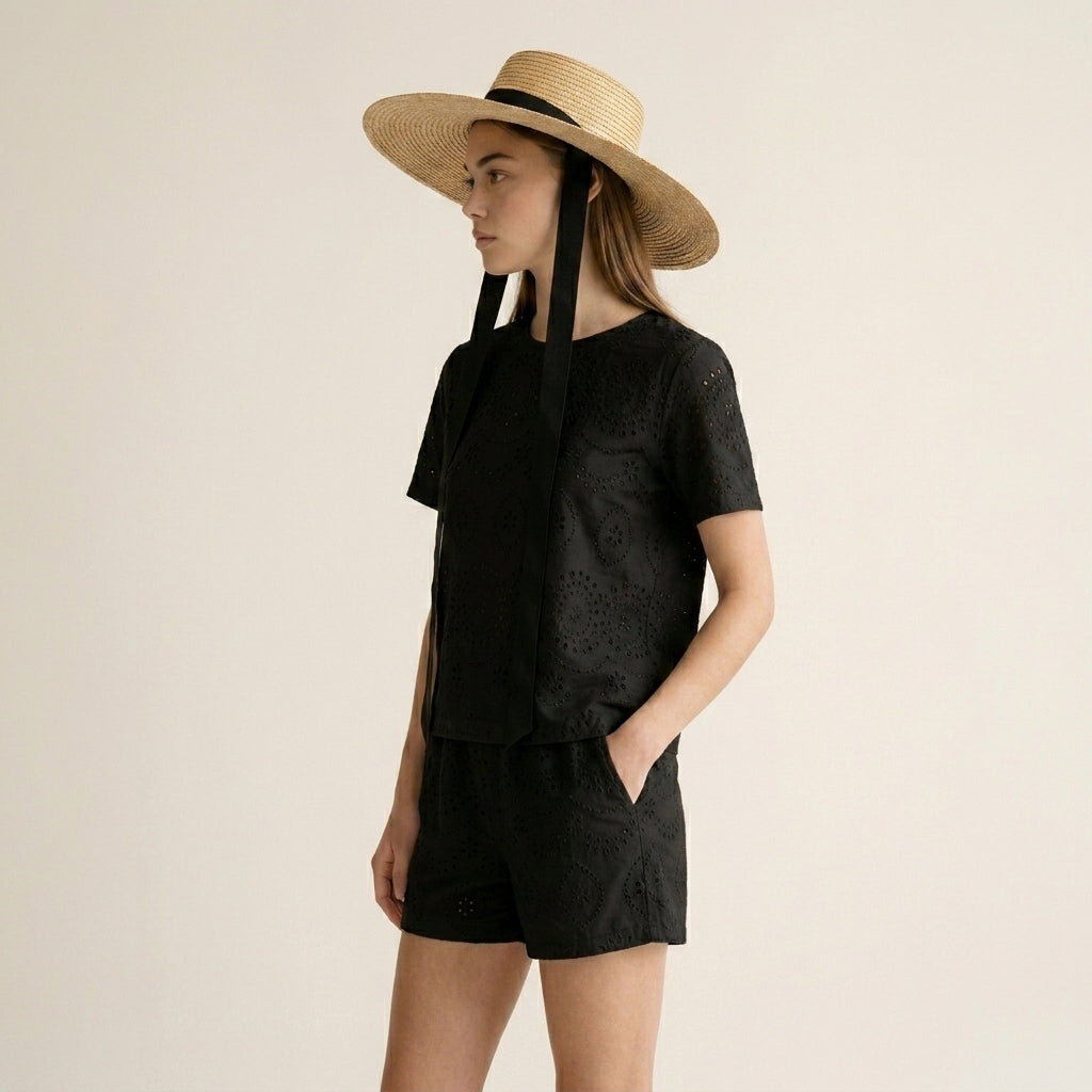 Broderie Resort Shorts