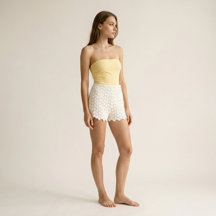 Floral Lace Resort Shorts
