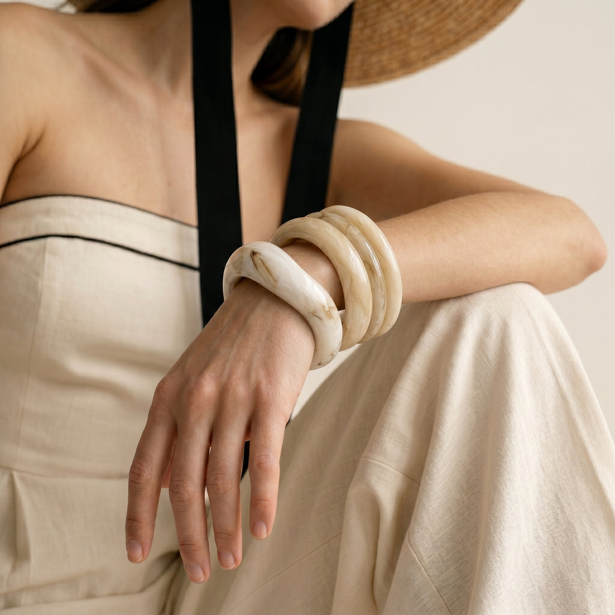 Ivory Bracelet Set