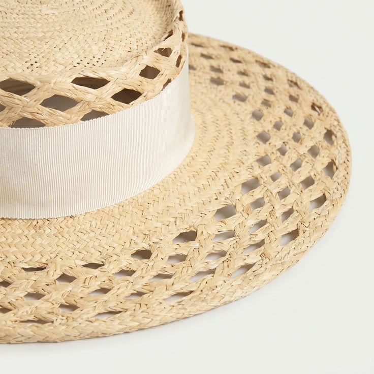 Amelie Canotier Hat