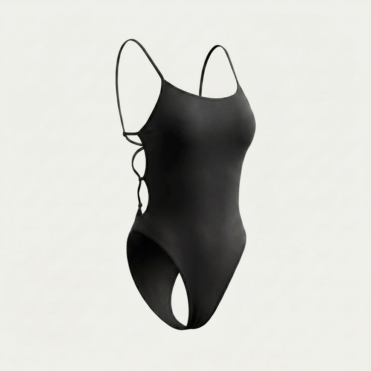 Minimal One-Piece Swimsuit