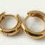 Golden Hoop Earrings
