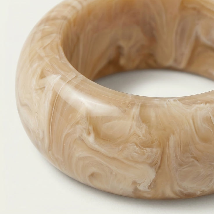 Marble Resin Bangle
