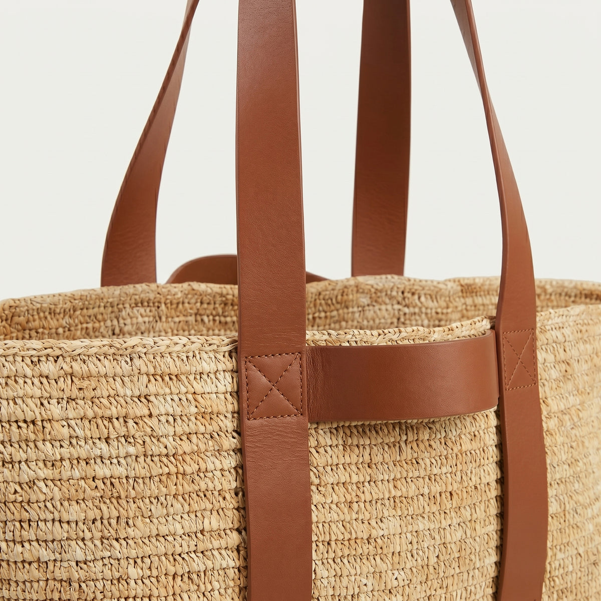 Raffia City Tote