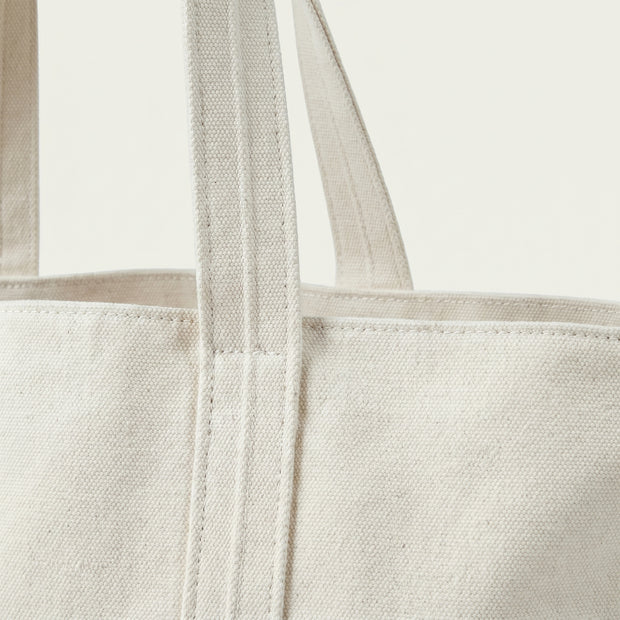 Ivory Canvas Tote